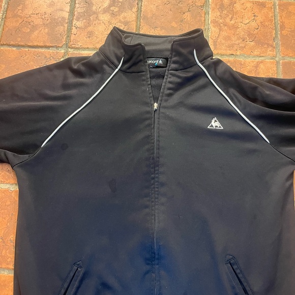 Black jacket le coq sportif size M men’s - Picture 2 of 4
